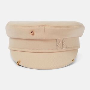 Ruslan Baginskiy Beige Boy Cap with Gold Details